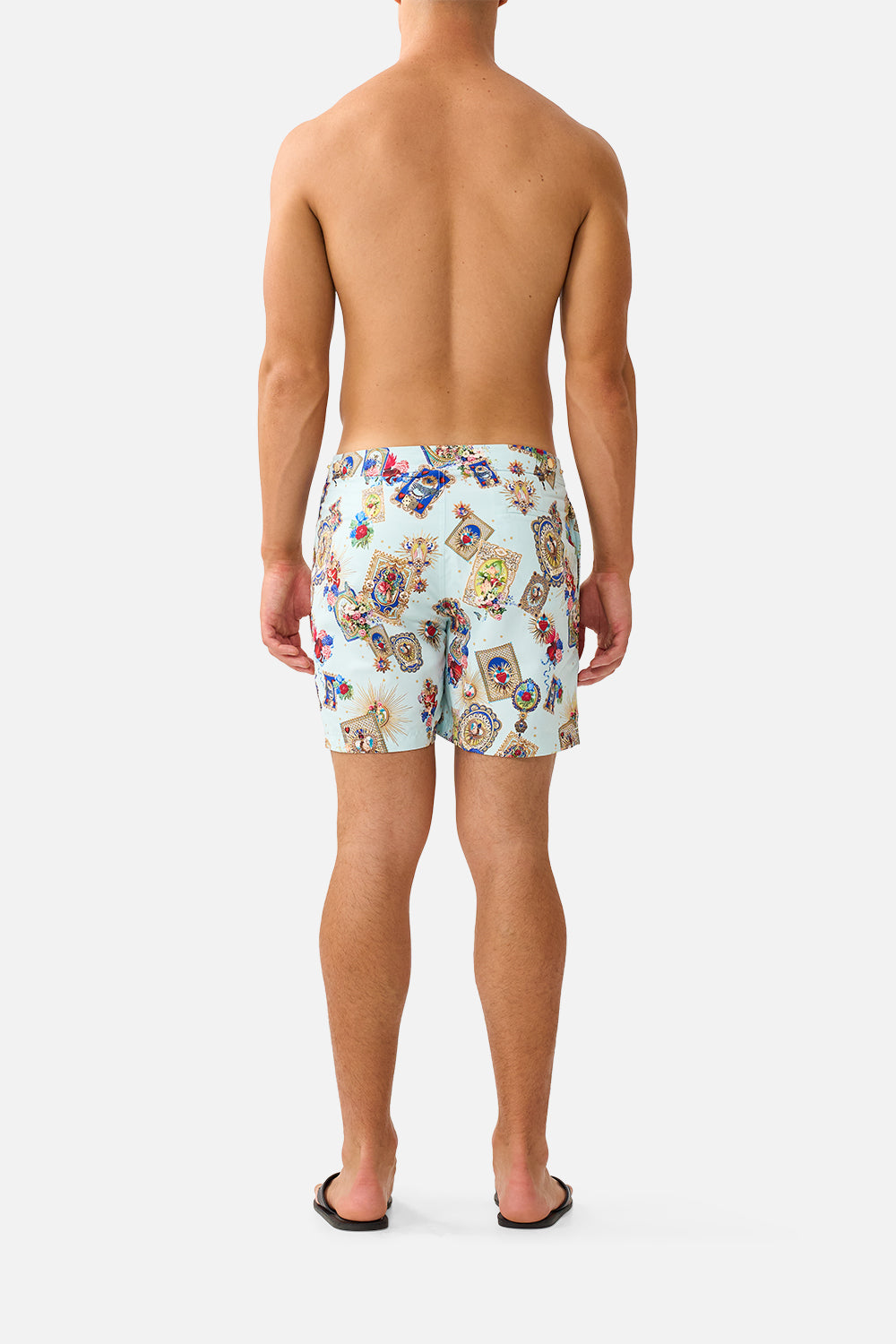 MID LENGTH BOARDSHORT WITH FIXED WAIST VERSES IN VINTAGE