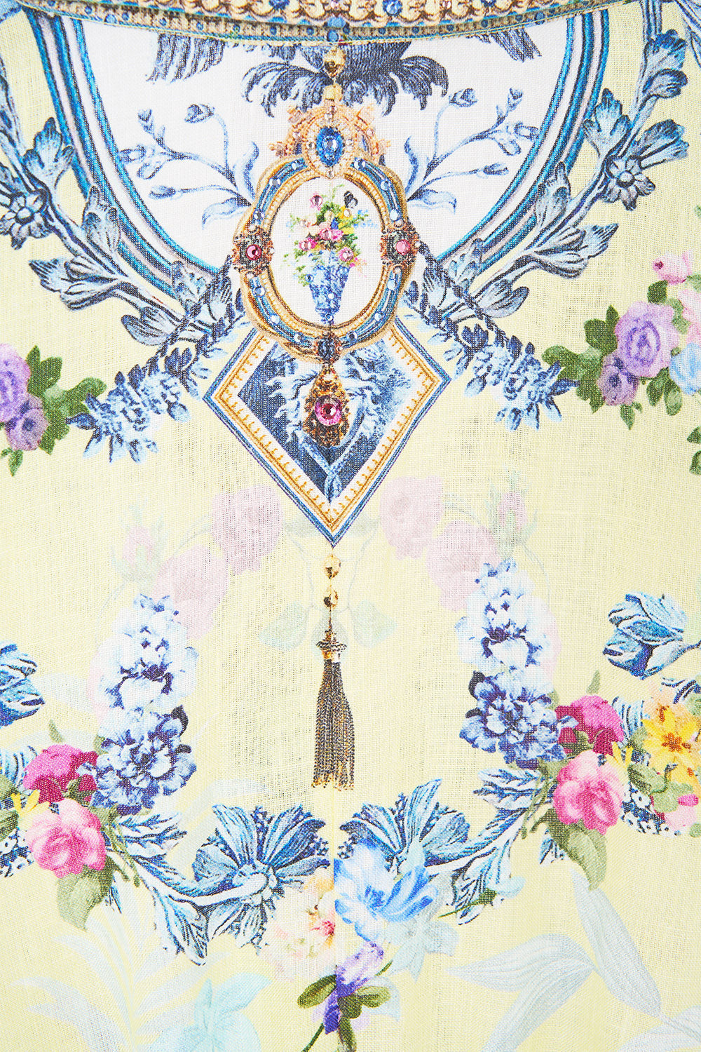 The CAMILLA WAIST TIE SHIRT DRESS CHINOISERIE CHILD