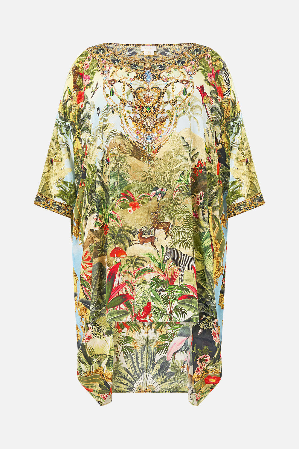 SCOOP BACK HEM DRESS WANDERLUST EMPIRE