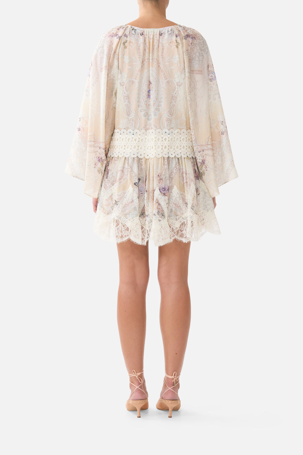 The CAMILLA ONE SHOULDER JERSEY CUT OUT DRESS MILLAMORPHOSIS in our  print.