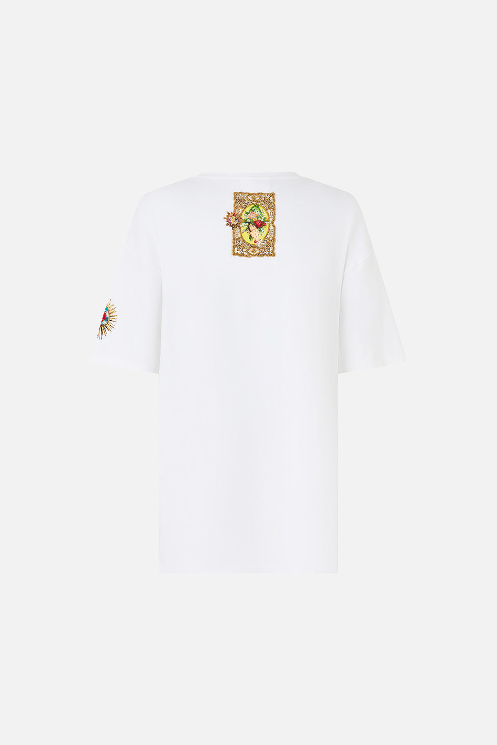The CAMILLA OVERSIZED BAND TEE PAINTED PRAYERS