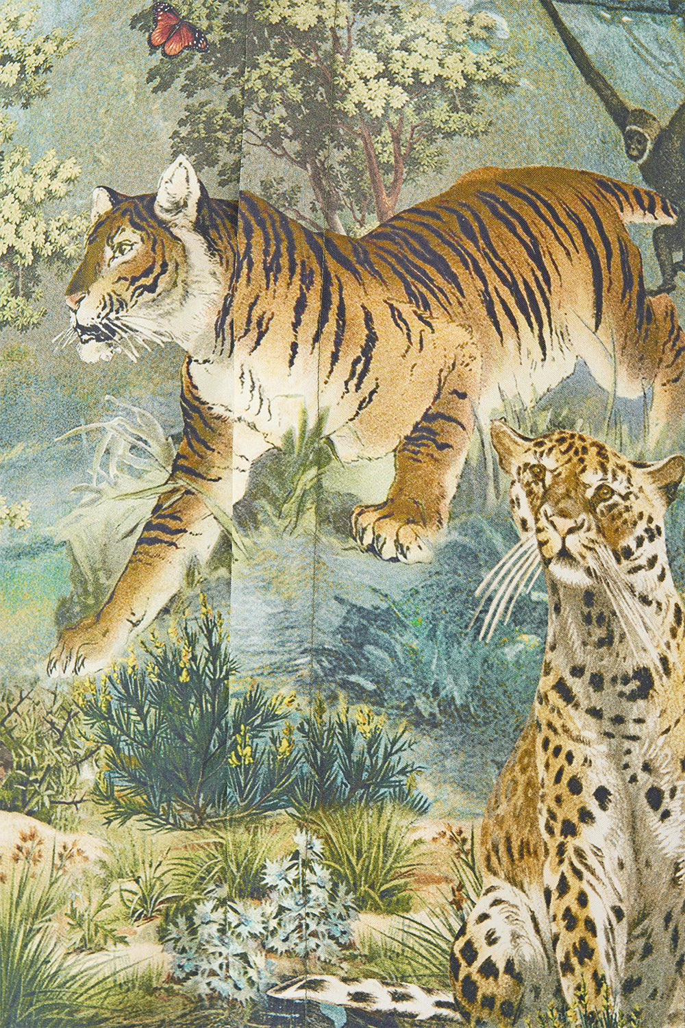 The CAMILLA Short Sleeve Oversized Shirt Animals in the Palace in our Animals in the Palace print.