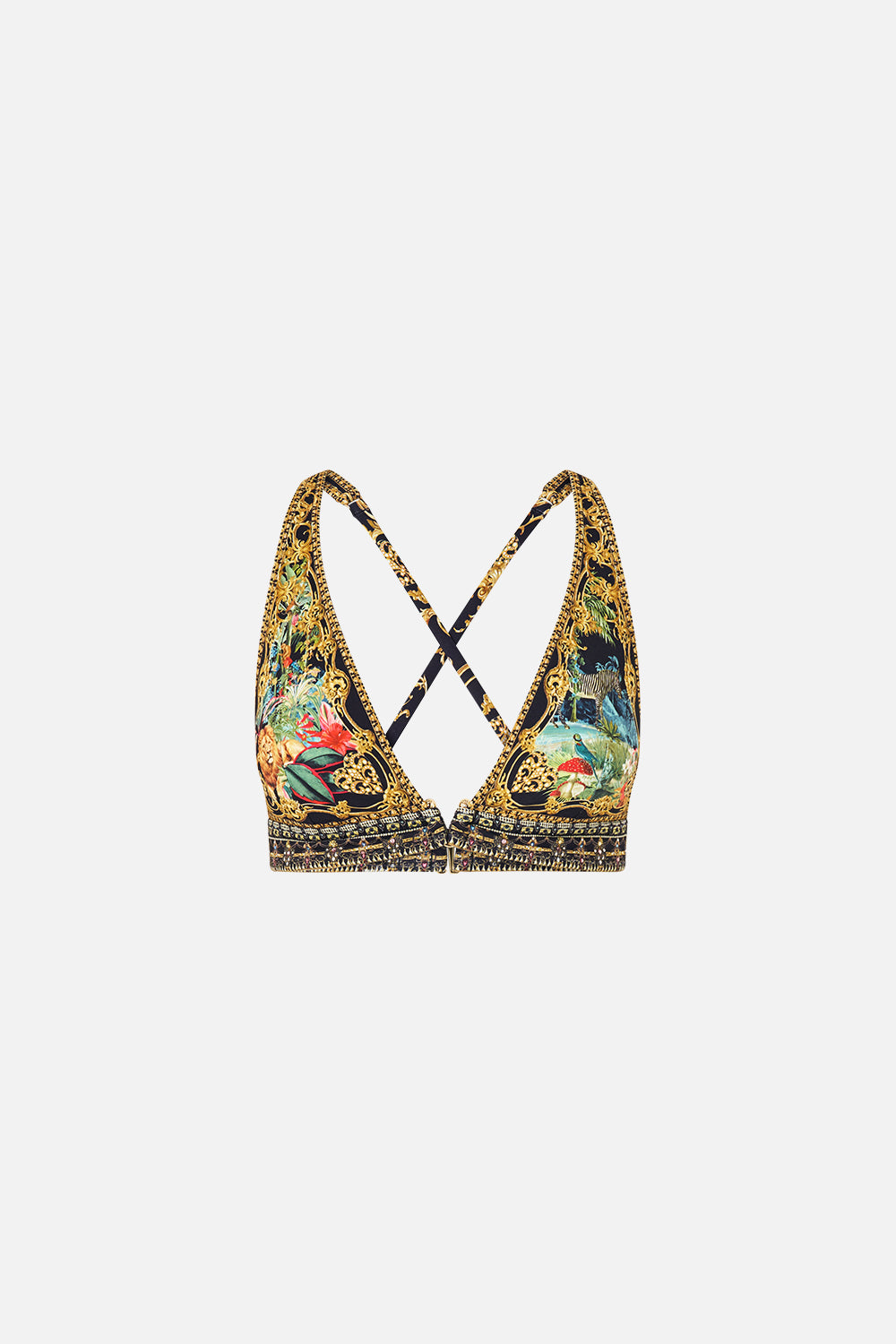 The CAMILLA BOXER SHORT WANDERLUST EMPIRE in our  print.
