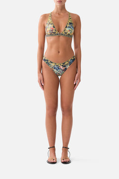 The CAMILLA BOXER SHORT WANDERLUST EMPIRE in our  print.