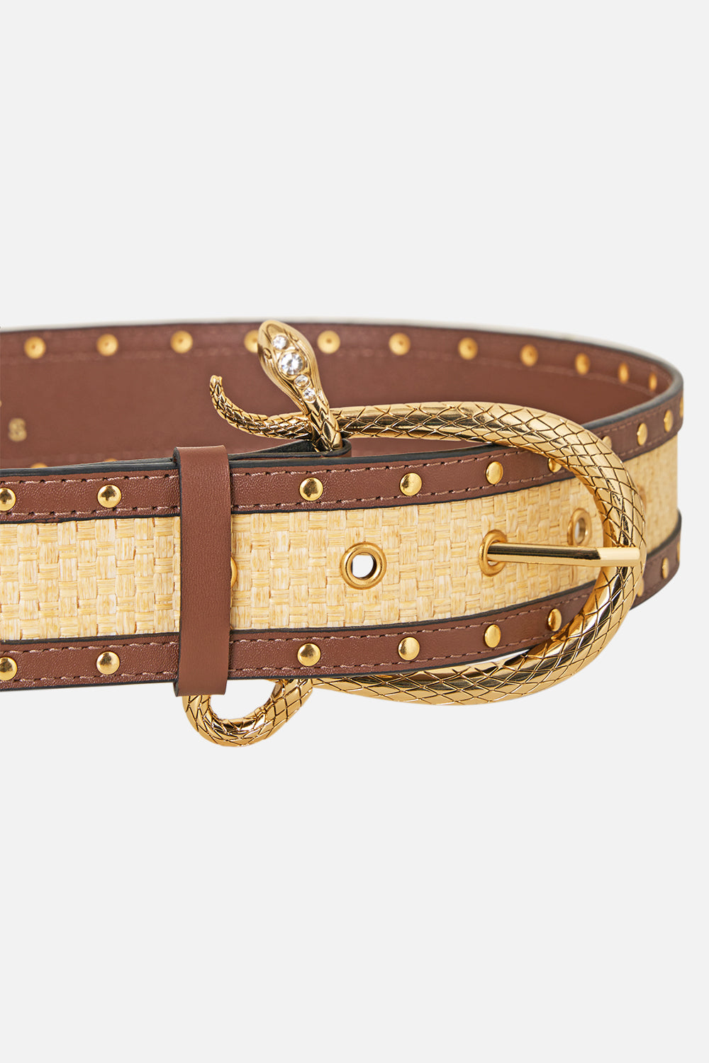 The CAMILLA Snake Buckle Belt The Porcelain Parlour in our The Porcelain Parlour print.