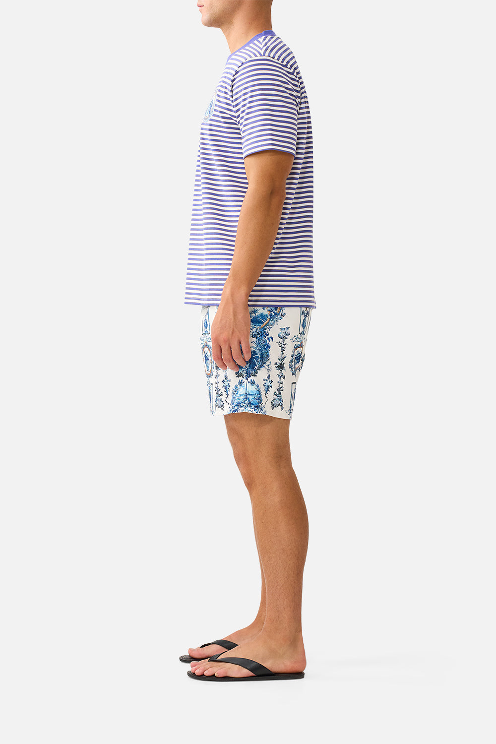 The CAMILLA RELAXED HEAVYWEIGHT CREW NECK TEE THE PORCELAIN PARLOUR