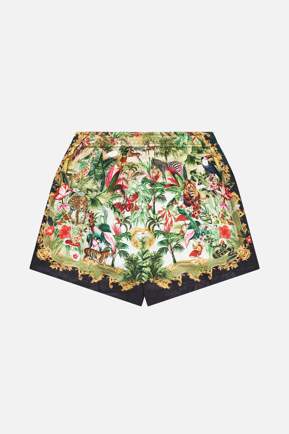 The CAMILLA BOYS MID LENGTH BOARDSHORT W ELASTIC WAIST WANDERLUST EMPIRE