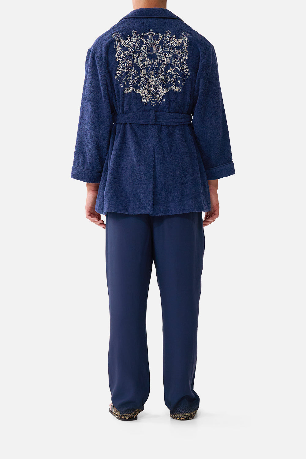 The CAMILLA Mid Length Robe Cloaked In Baroque in our Cloaked In Baroque print.