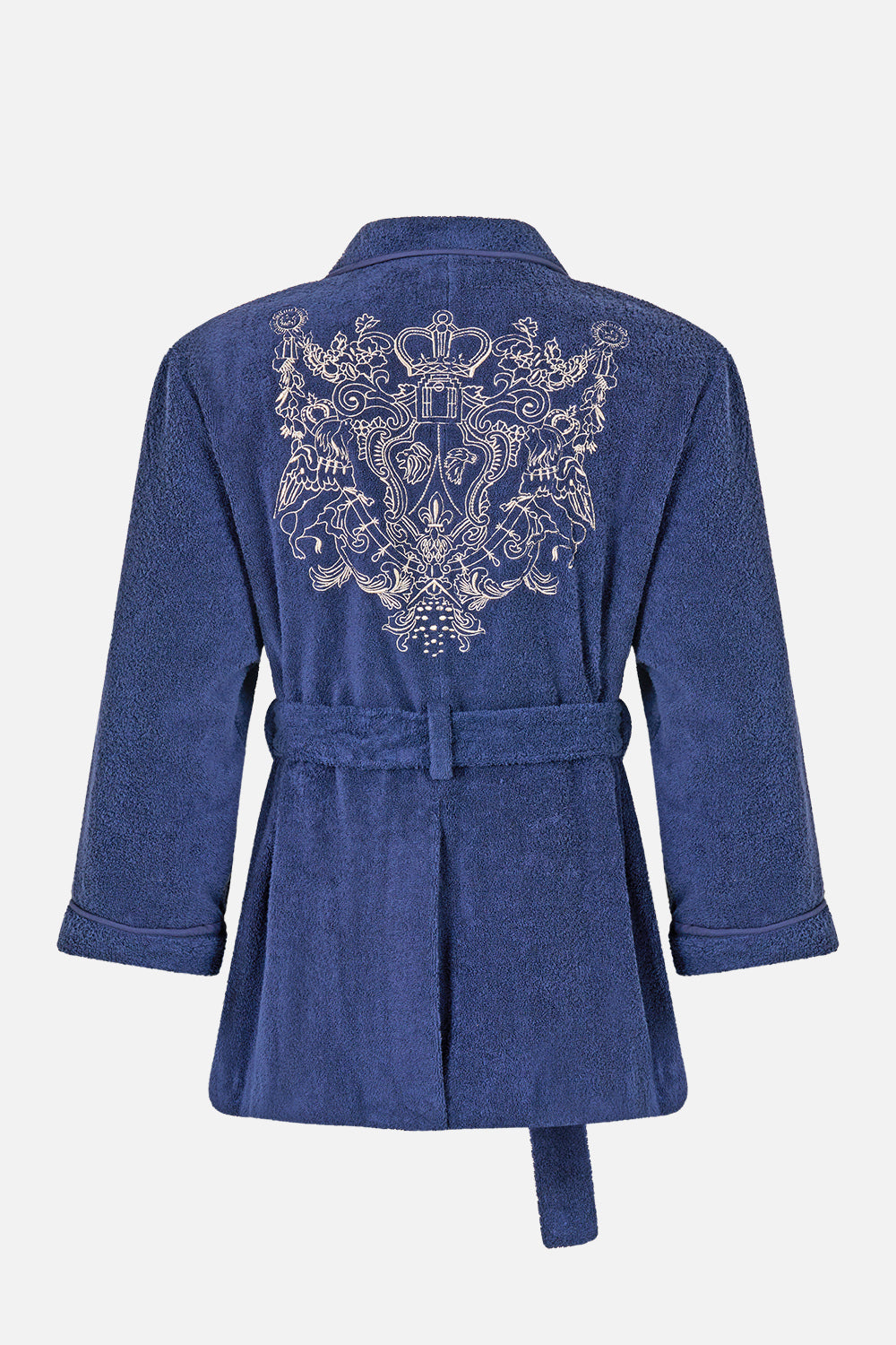 MID LENGTH ROBE CLOAKED IN BAROQUE