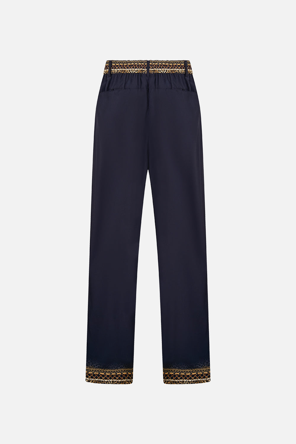 TAPERED ELASTICATED LOUNGE PANT CLOAKED IN BAROQUE