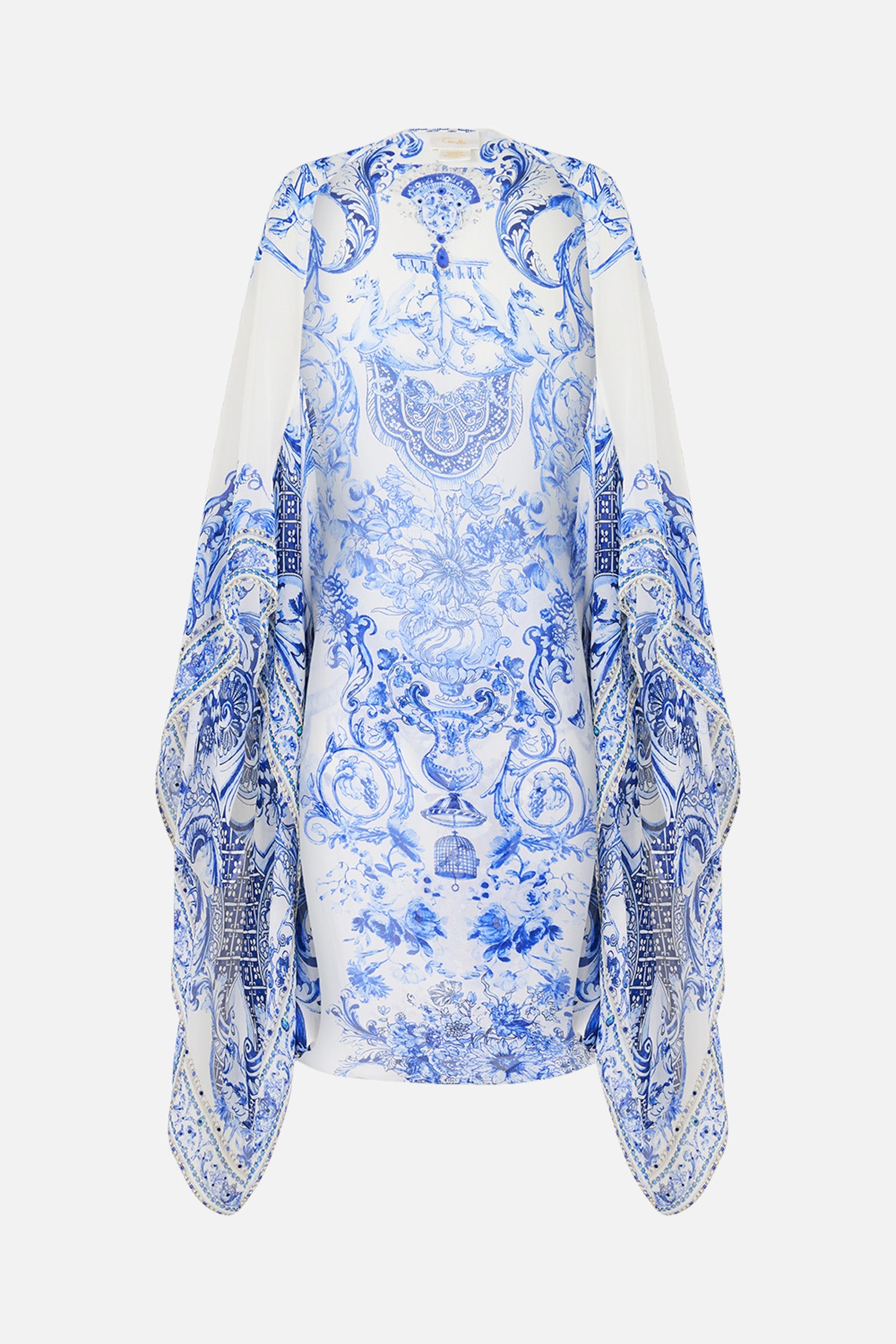 The CAMILLA V NECK ONE PIECE W V BACK BUTTERFLY BOHEMIA in our  print.