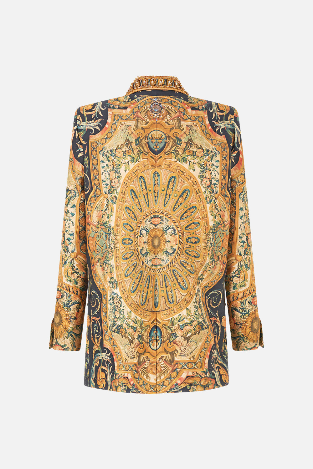 The CAMILLA FRILL TRI ONE PIECE W PIN TUCKS SISI SOCIETY in our  print.
