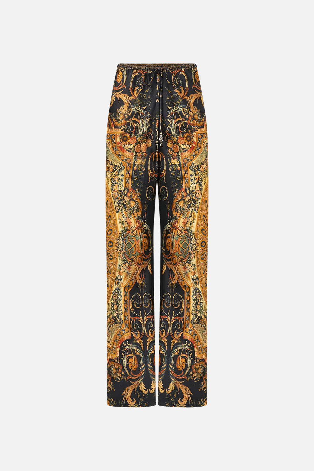The CAMILLA DROP SHOULDER PLAYSUIT DIAL UP THE TILES in our  print.