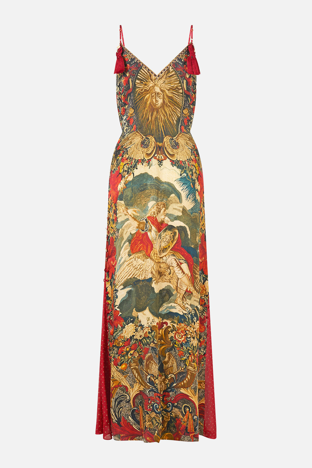 The CAMILLA SCARF CLUTCH ART FOR THE EMPRESS in our  print.