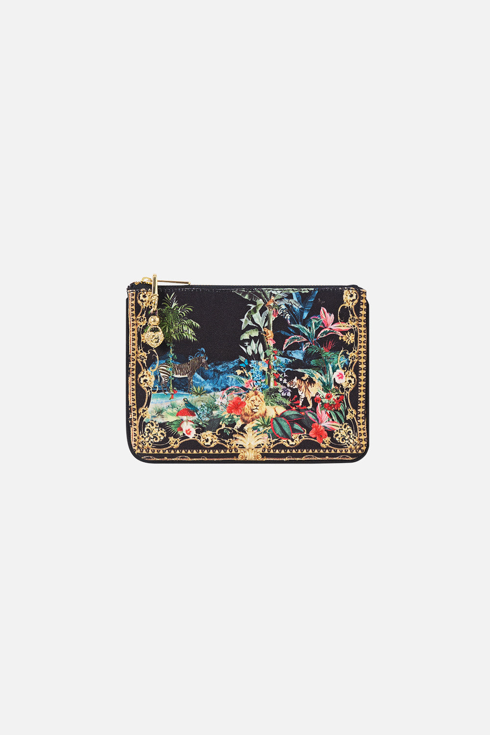 The CAMILLA Coin And Phone Purse Palace Zoology in our Palace Zoology print.