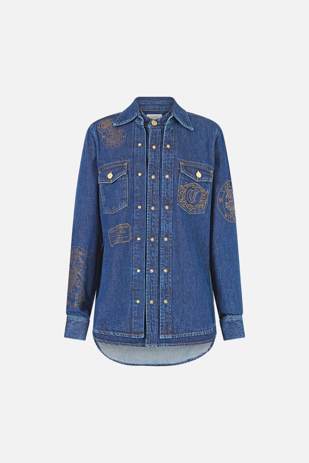The CAMILLA SOPHY RELAXED SHIRT DENIM