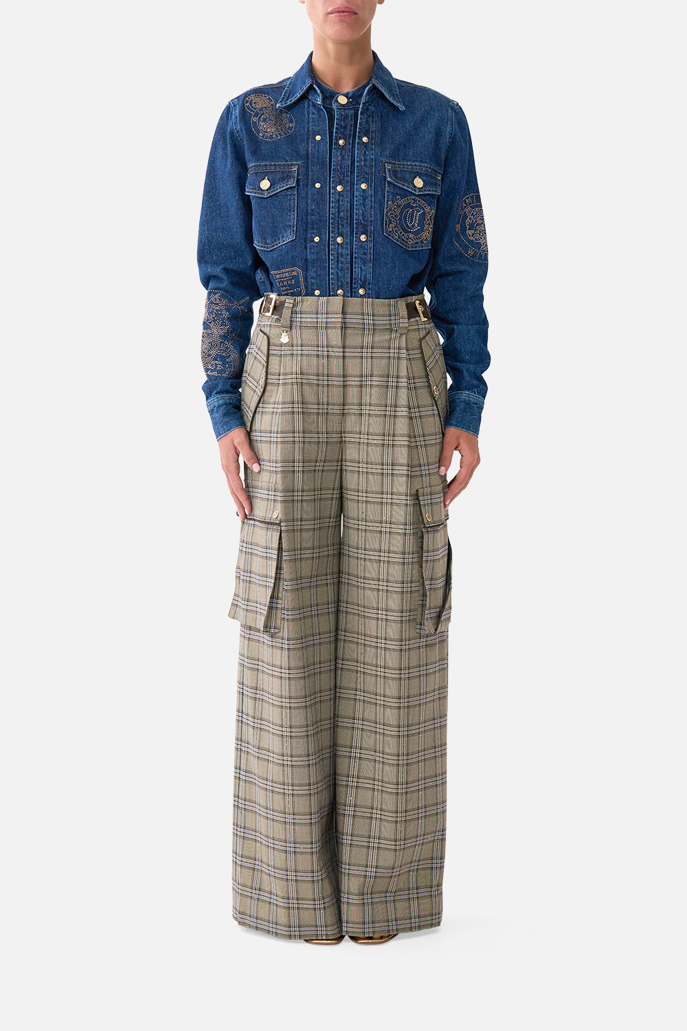 The CAMILLA SOPHY RELAXED SHIRT DENIMDENIM