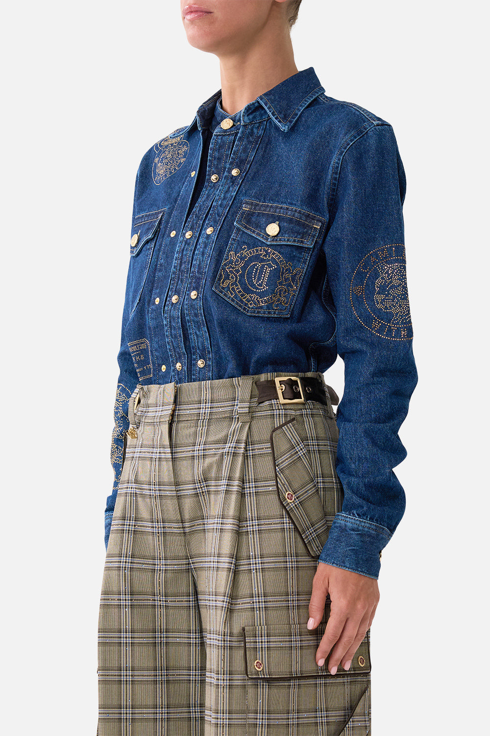 The CAMILLA SOPHY RELAXED SHIRT DENIM