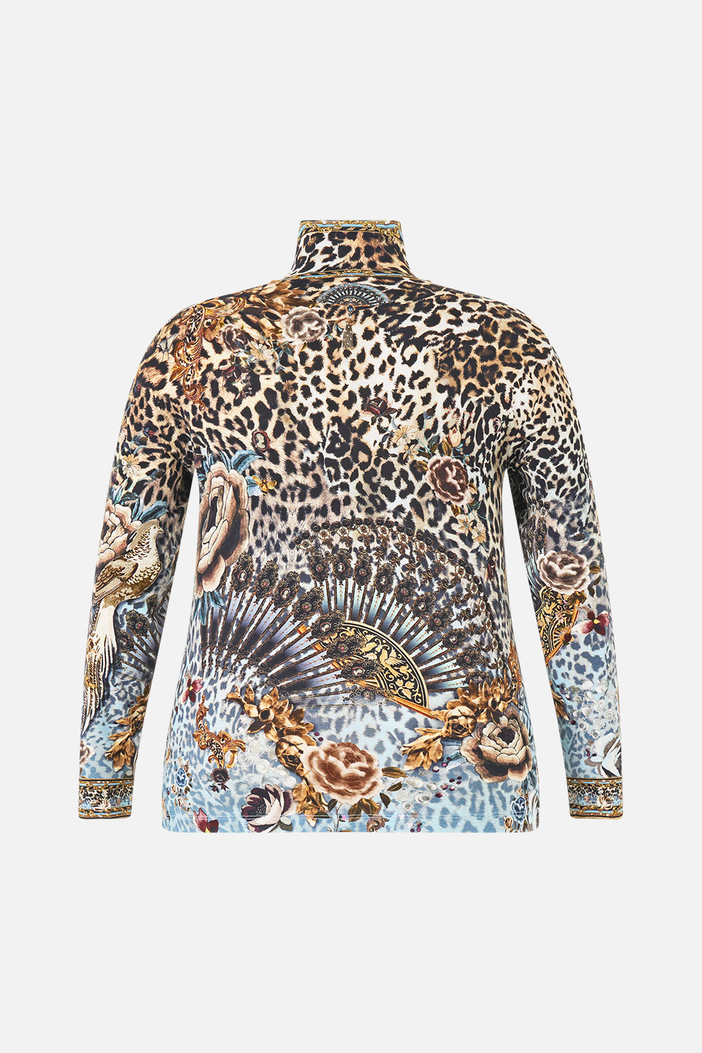 The CAMILLA DEEP COWL PLUNGE DRESS THE SECESSION SESSIONS in our  print.
