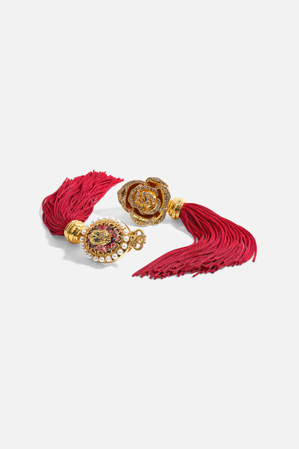 The CAMILLA SPLIT CUFF SOFT COAT WITH FEATHERS FIESTA, SIESTA, REPEAT in our  print.