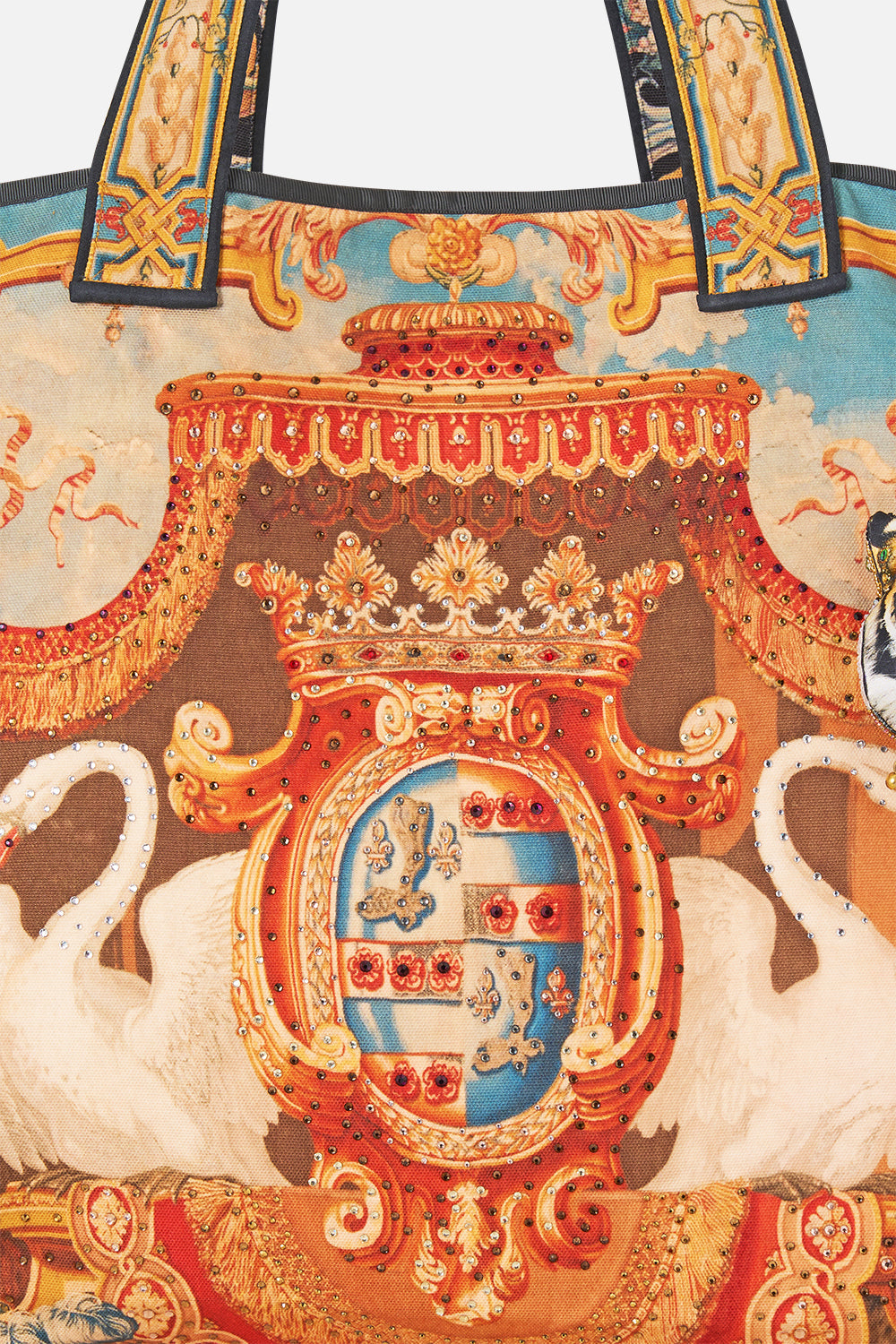 The CAMILLA Reversible Tote With Coin Purse in our Lifeís Rich Tapestry print.