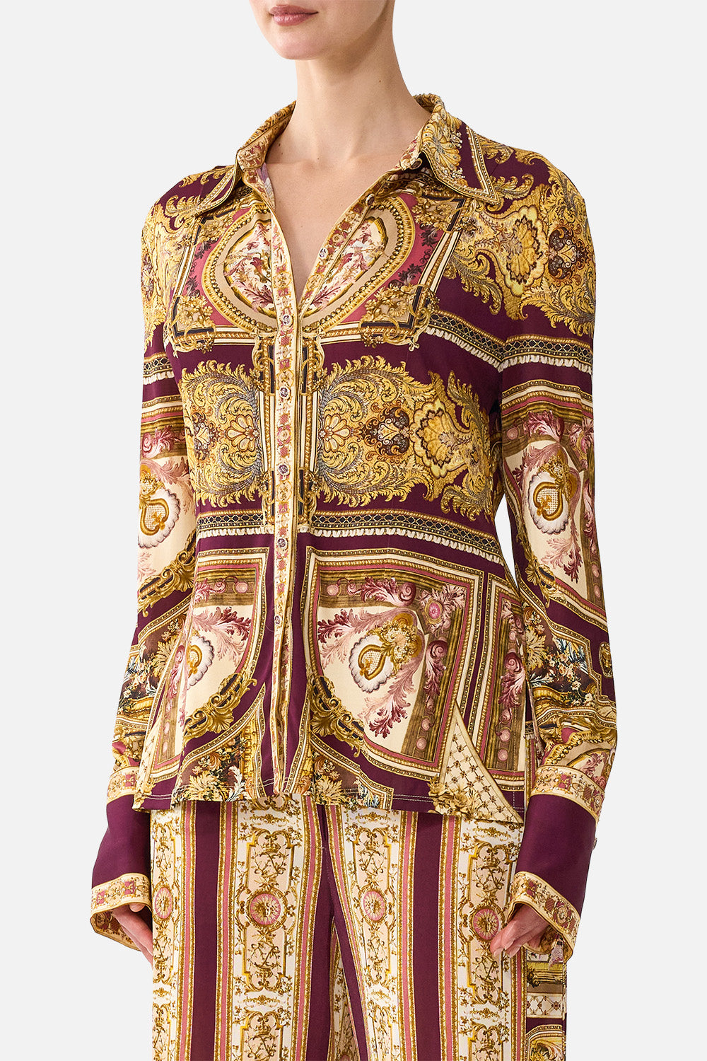 LONG SLEEVE JERSEY SHIRT QUEEN OF BOHEMIA