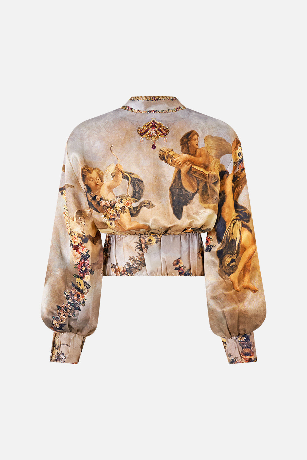 CROPPED BOMBER JACKET QUEEN OF BOHEMIA