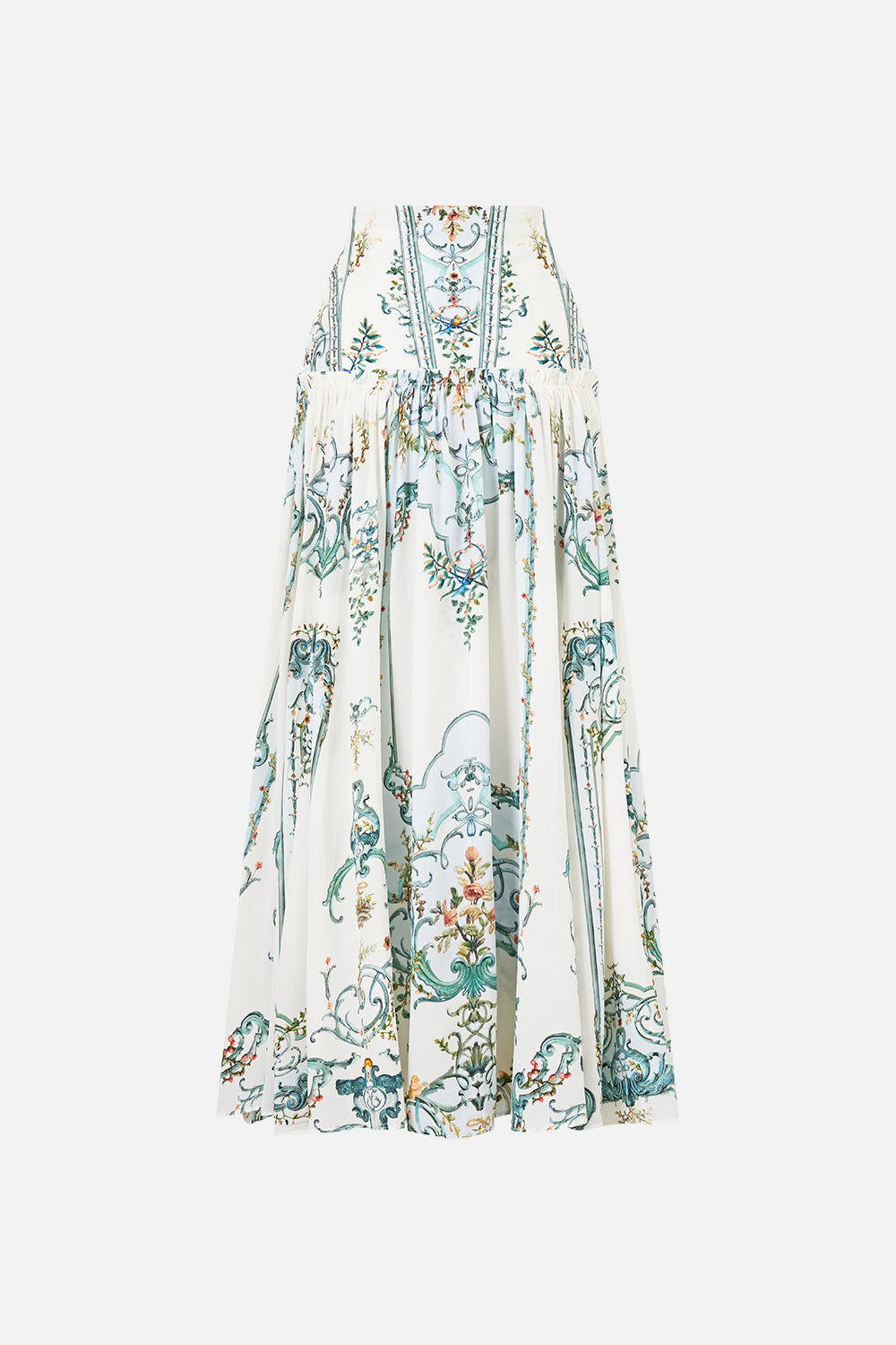 The Ballad Of The Bibliotheque Long Skirt With Corset Waist