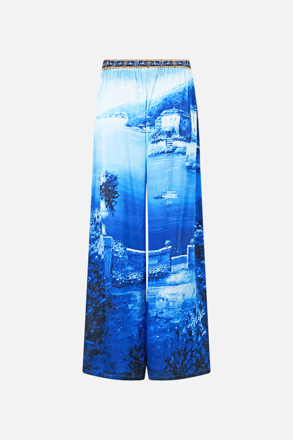 The Sweet Sacre Bleu Wide Leg Trouser With Front Pockets