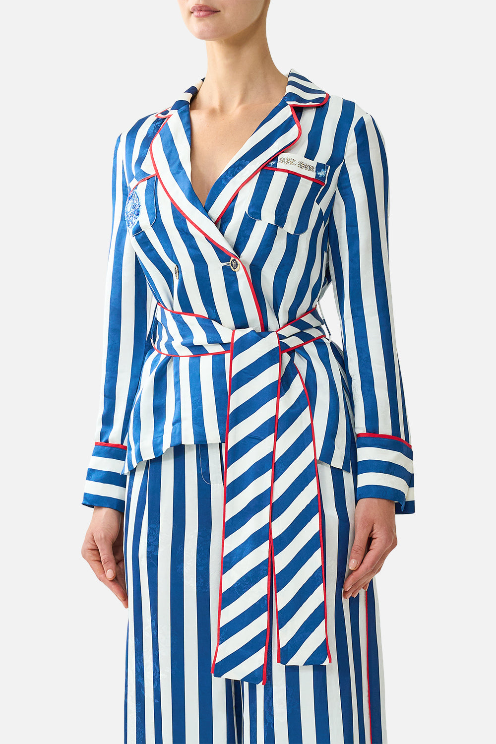 PAJAMA SUIT JACKET SWEET SACRÉ BLEU