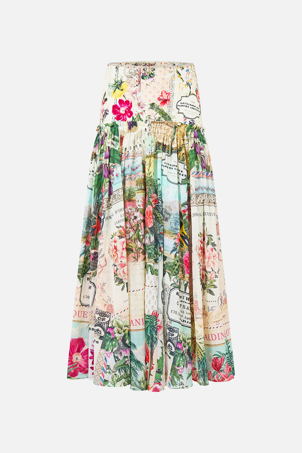 LONG SKIRT WITH CORSET WAIST LA BELLE BOTANIQUE