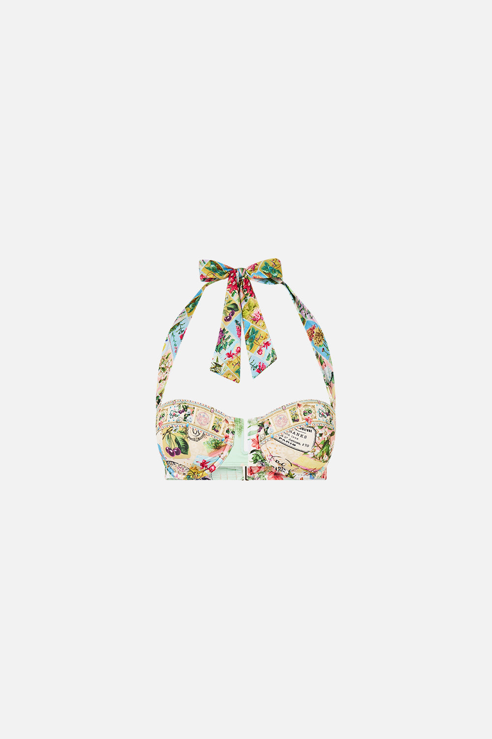 UNDERWIRE HALTER BRA LA BELLE BOTANIQUE
