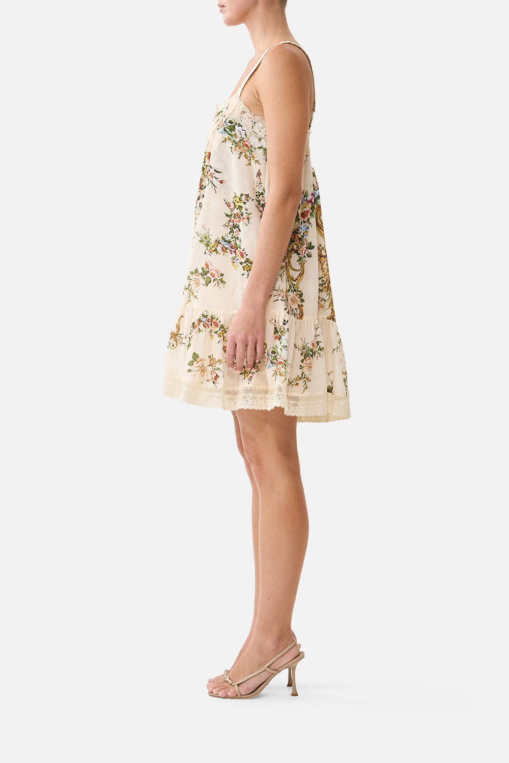 A-LINE SHORT DRESS WITH LACE A CERTAIN JE NE SAIS QUOI