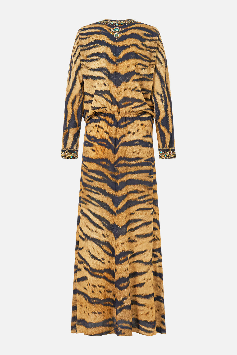 The Twist Front Batwing Dress in print A Wink To The Wild