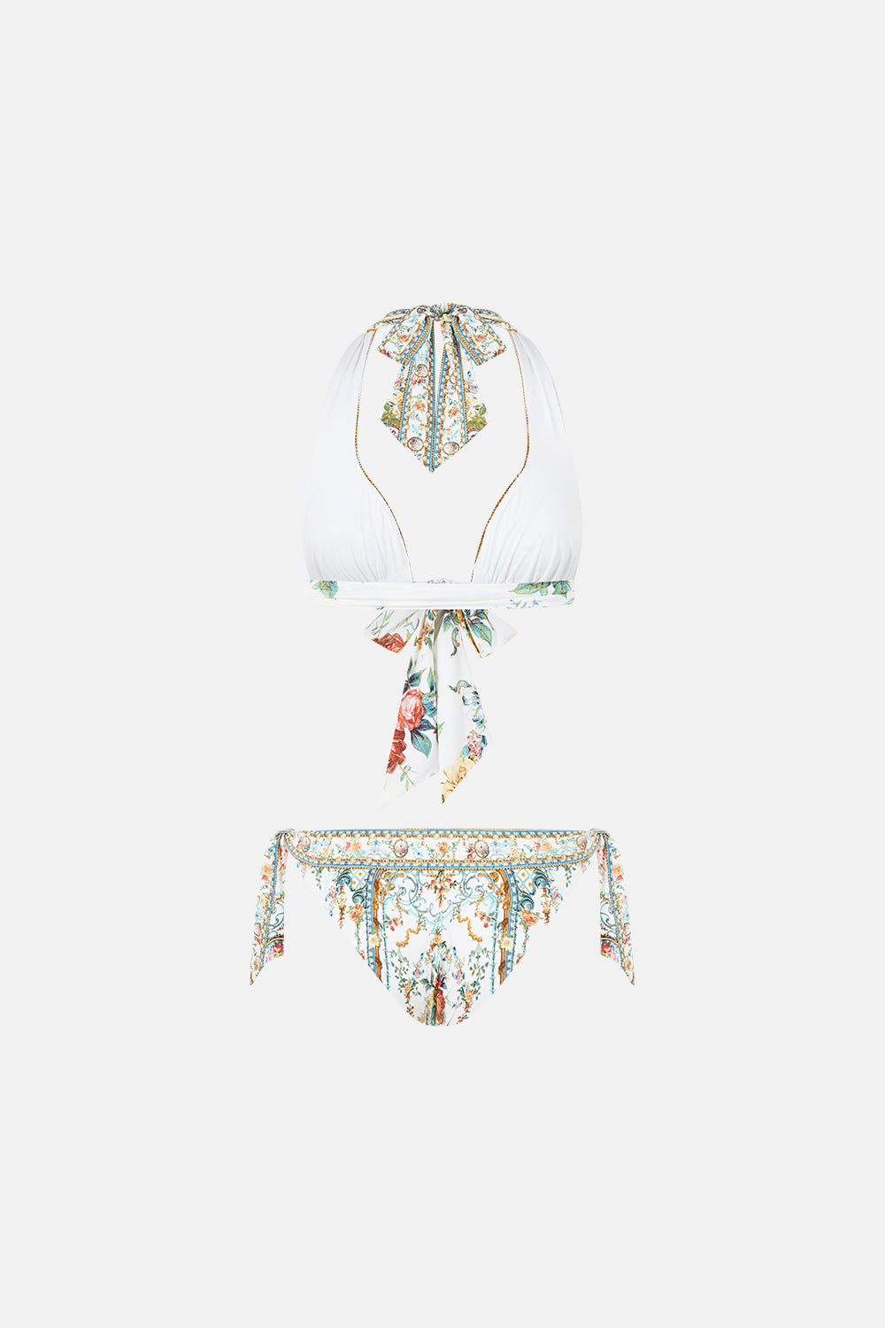 SOFT THICK TIE TRI BIKINI SET BALLAD OF THE BIBLIOTHÈQUE