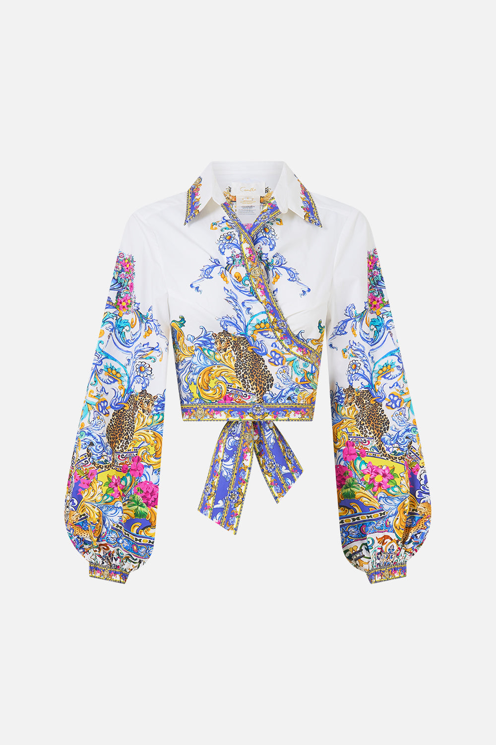 The CAMILLA TRENCH COAT LIFE’S RICH TAPESTRY in our  print.