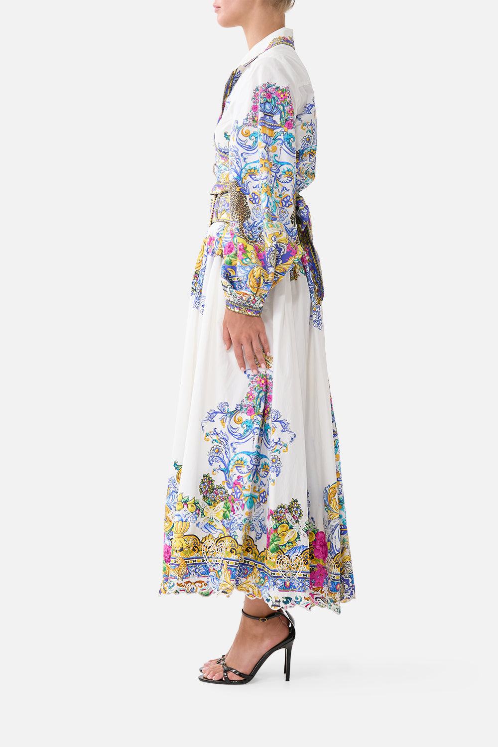 CROPPED WRAP SHIRT MILLA IN SEVILLA