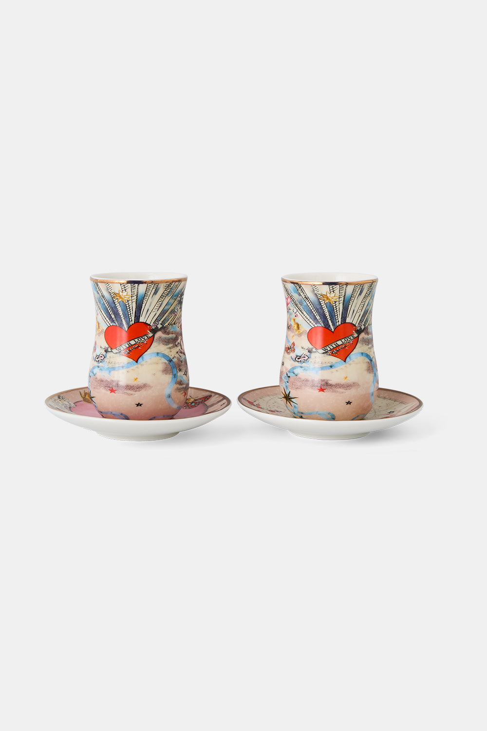 The CAMILLA STRAIGHT LEG PANT MEET ME IN MALLORCA in our MEET ME IN MALLORCA print.