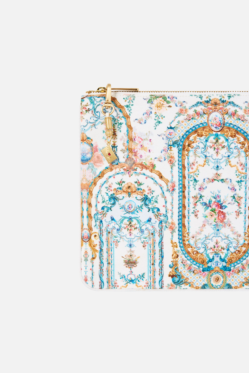 The Ballad Of The Bibliotheque Small Canvas Clutch