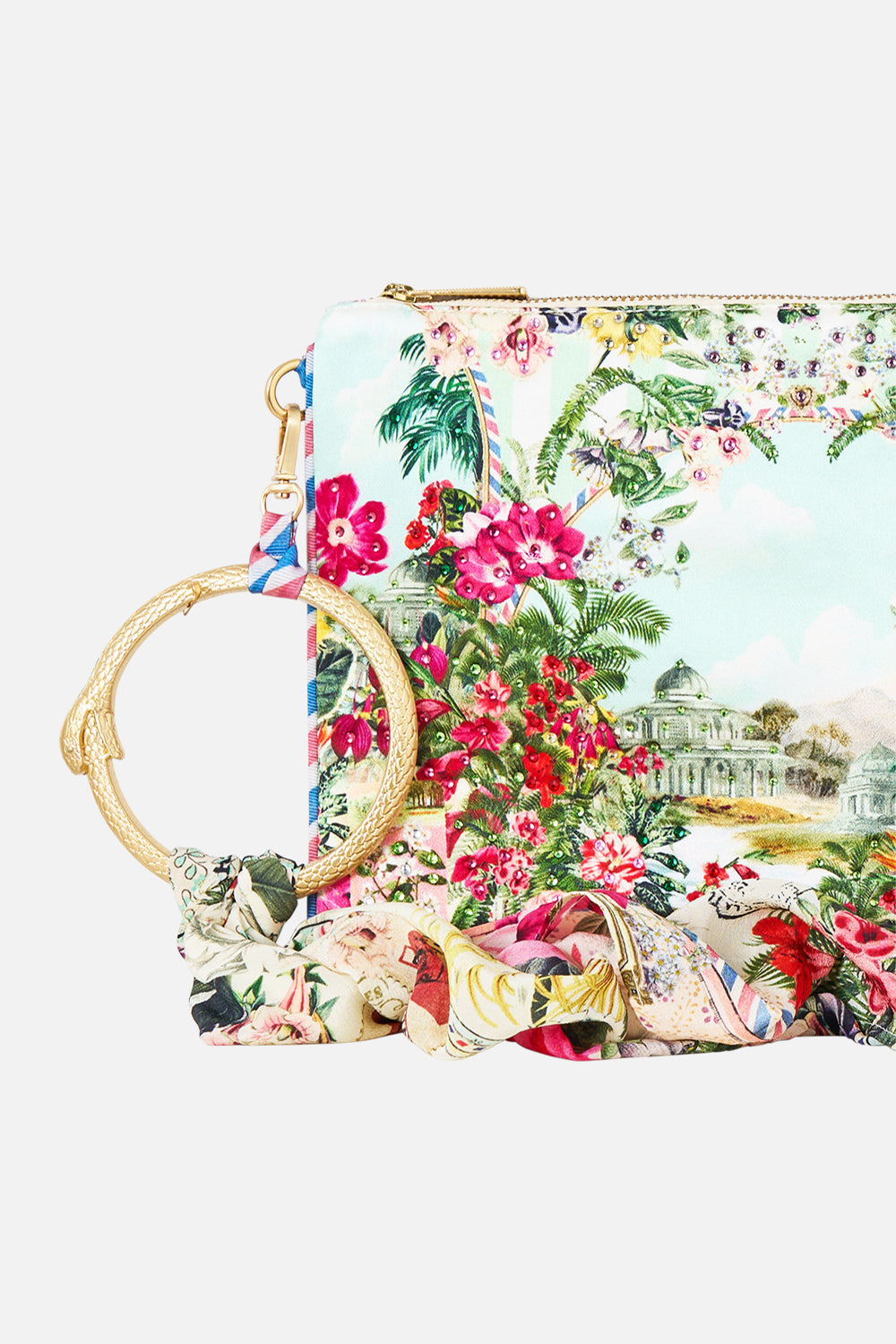 RING SCARF CLUTCH LA BELLE BOTANIQUE