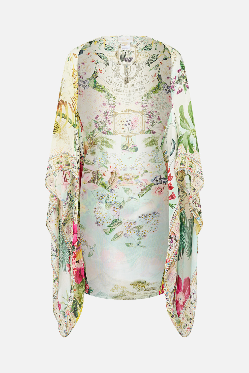 SILK CHIFFON SHRUG LA BELLE BOTANIQUE