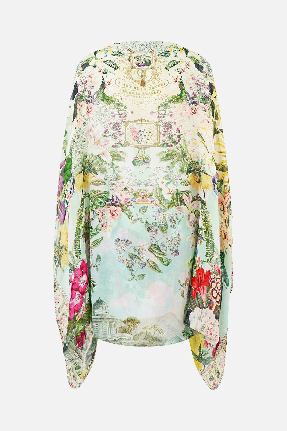 SILK CHIFFON SHRUG LA BELLE BOTANIQUE