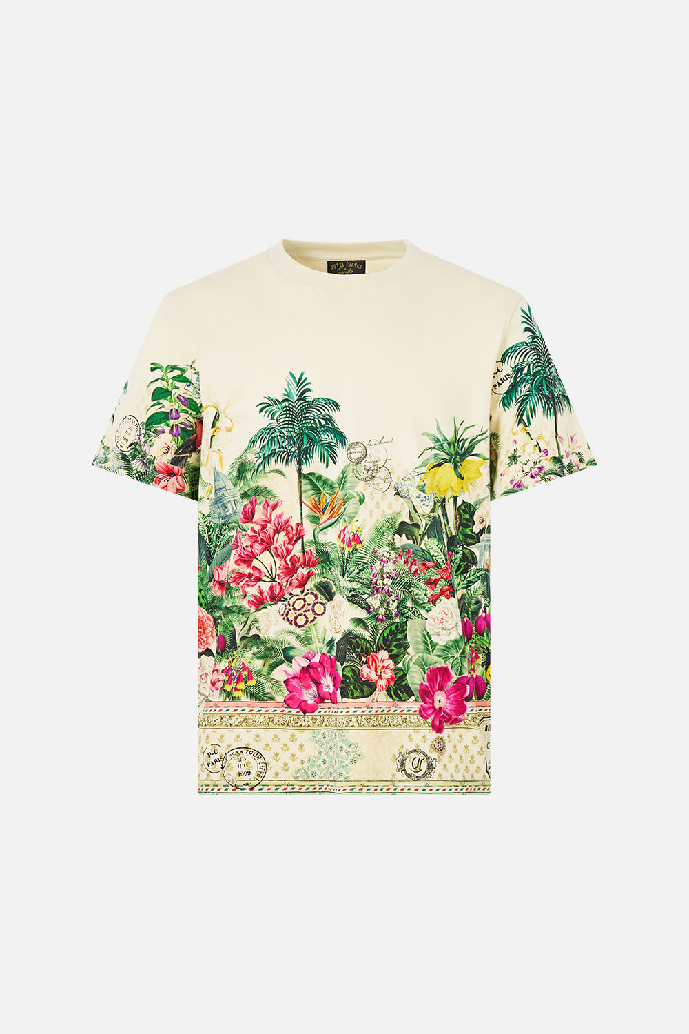 RELAXED HEAVYWEIGHT CREW NECK TEE LA BELLE BOTANIQUE