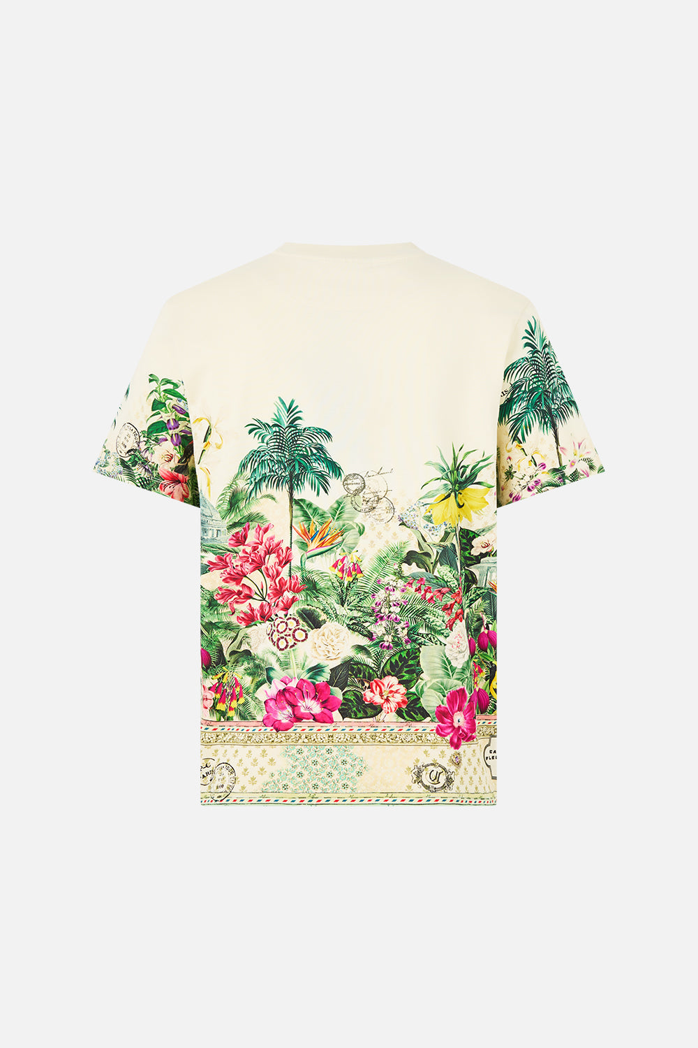 RELAXED HEAVYWEIGHT CREW NECK TEE LA BELLE BOTANIQUE