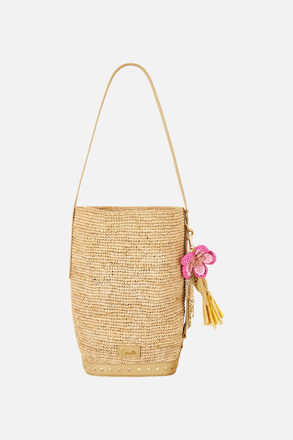 RAFFIA HOBO SHOULDER BAG LA BELLE BOTANIQUE