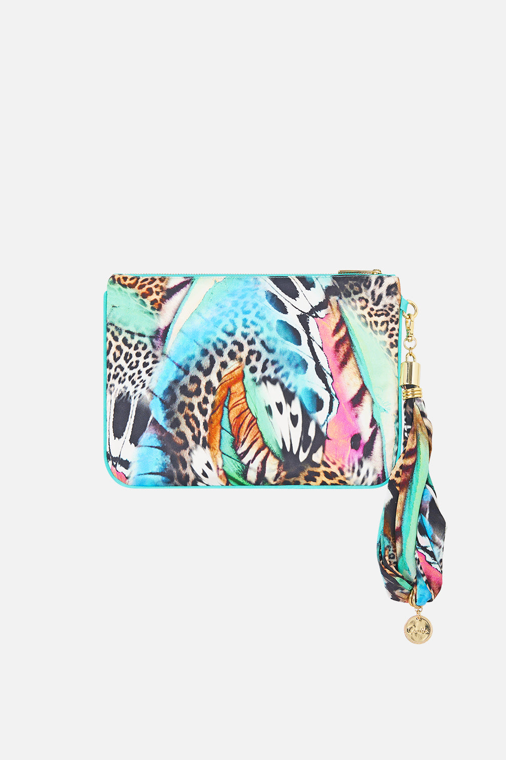 The CAMILLA SCARF CLUTCH BUTTERFLY BOHEMIA
