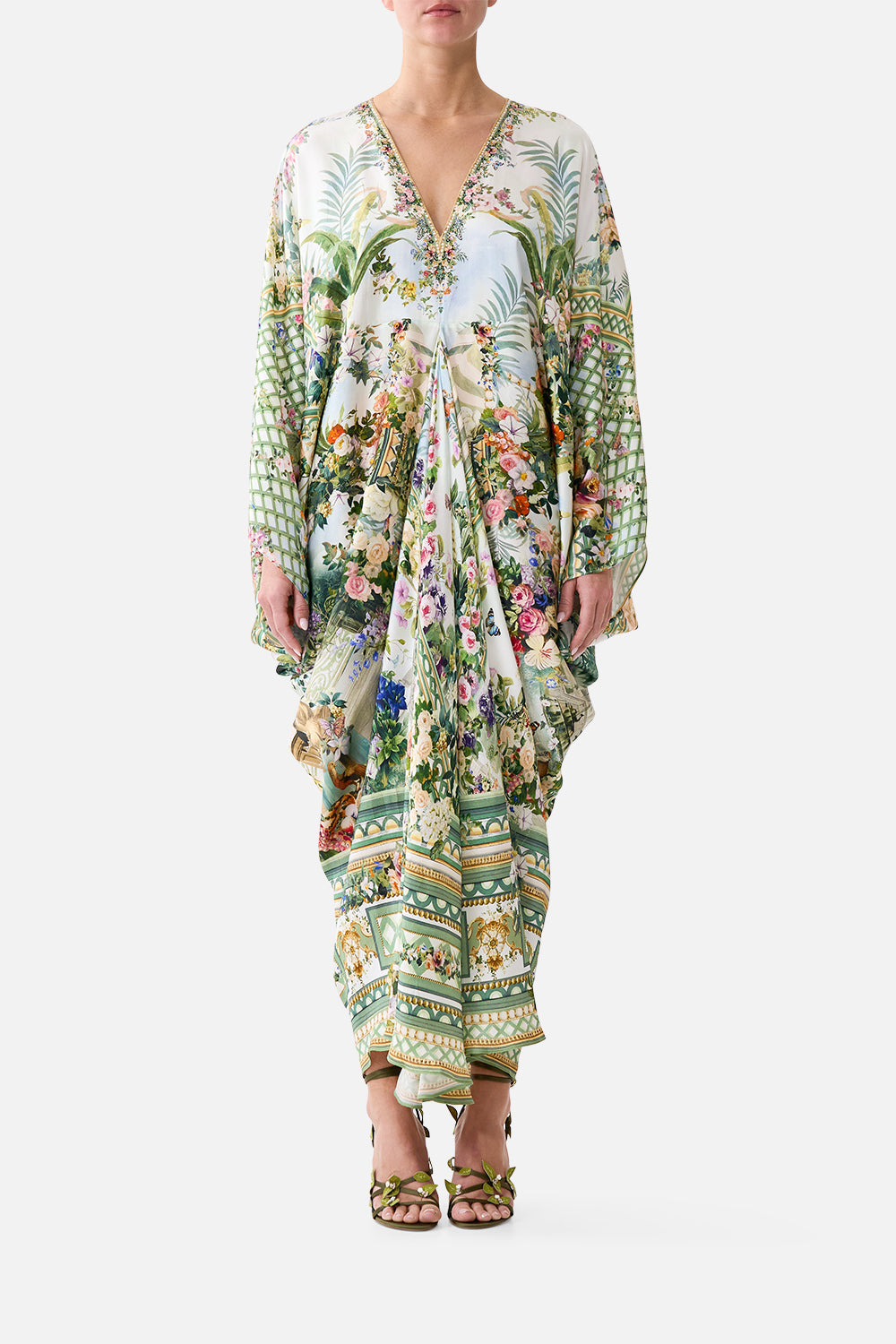 T SHAPE LONG KAFTAN ART FOR THE EMPRESS