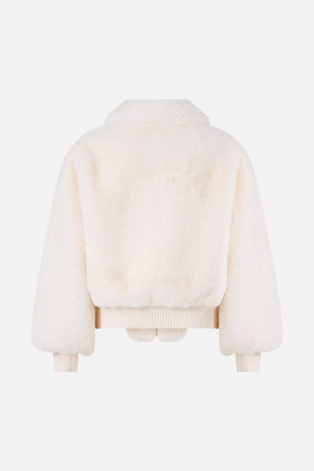 FAUX FUR BOMBER WITH POCKET DETAILS MIDSUMMER MASTERPIECE