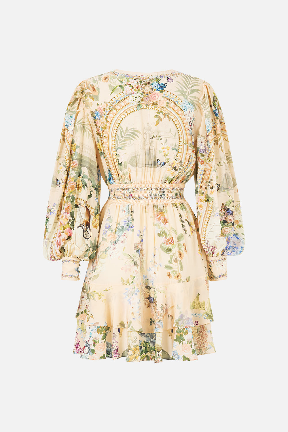BUTTON FRONT FRILL DRESS MIDSUMMER MASTERPIECE