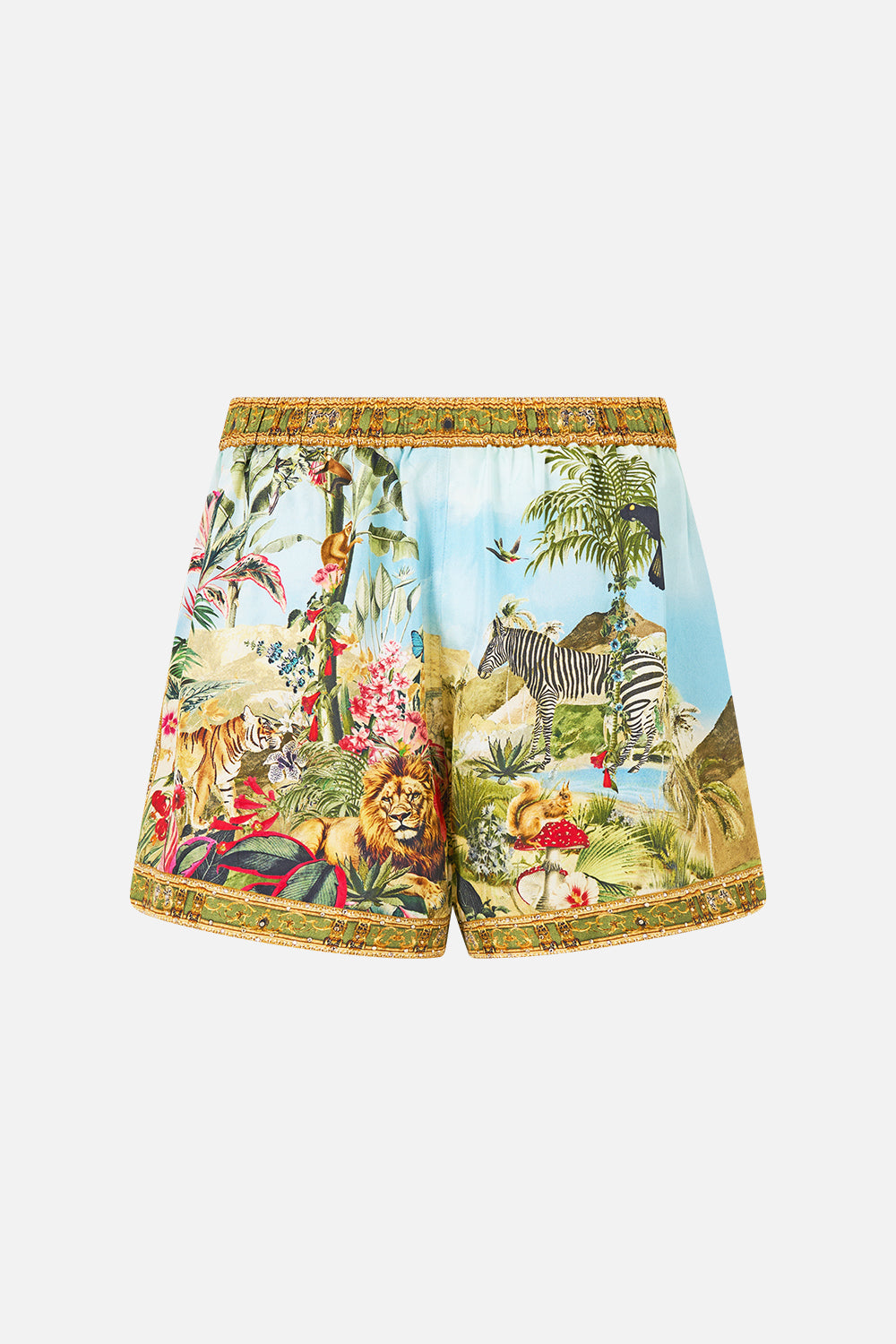 The CAMILLA Boxer Short Wanderlust Empire in our Wanderlust Empire print.